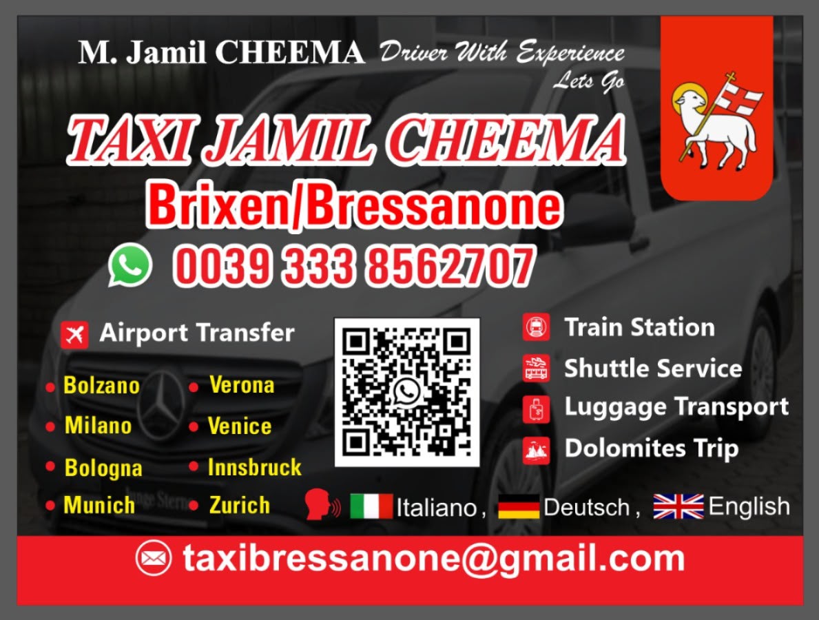 Taxi Brixen Jamil Cheema Business Details