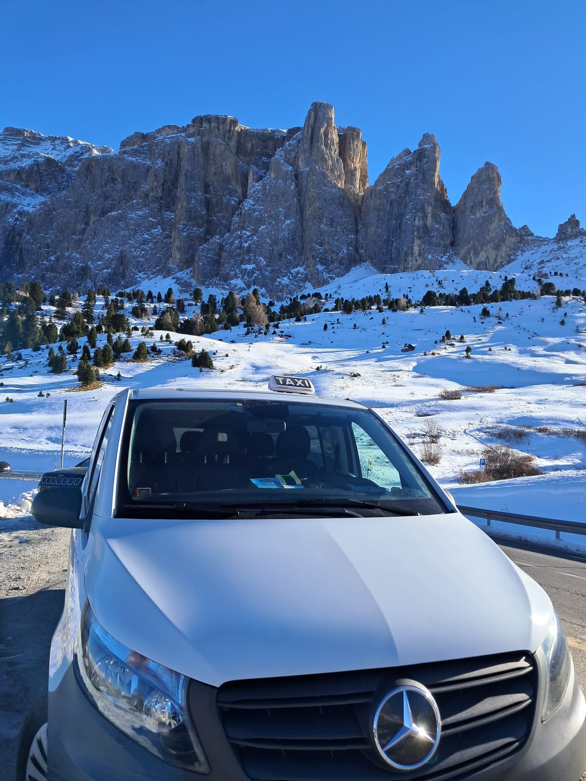 Taxi Brixen Vehicle in Dolomites